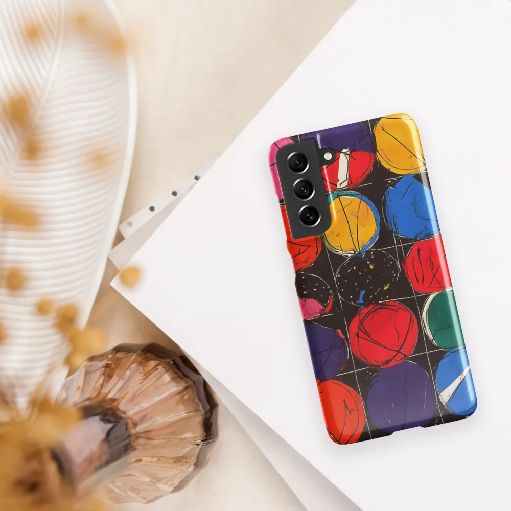 Colorful Circles in Abstract Harmony