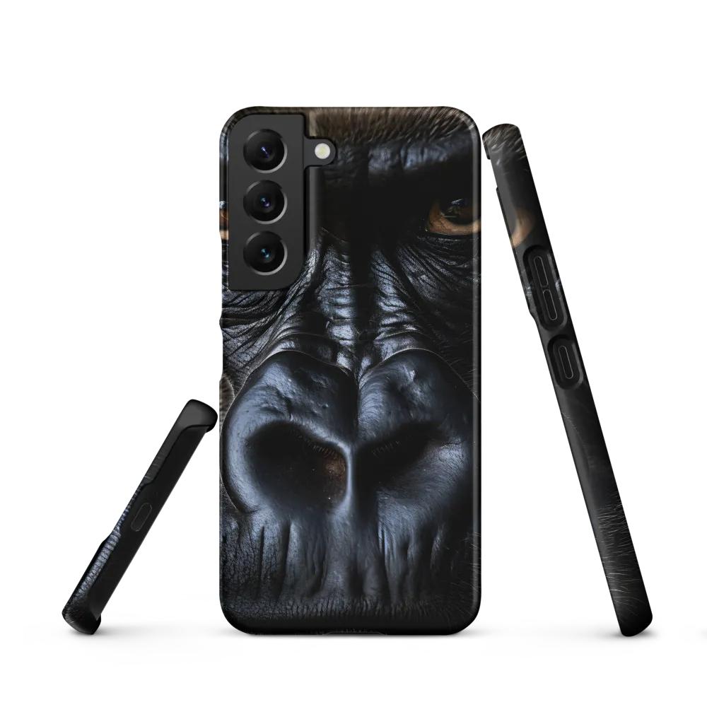 Gaze of the Wild: A Gorilla's Portrait