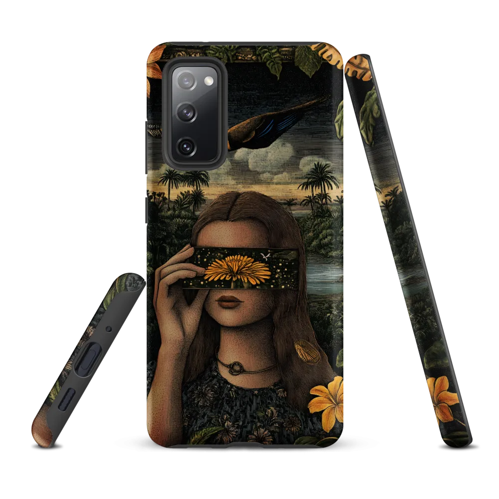 Veil of Nature: A Surreal Embrace