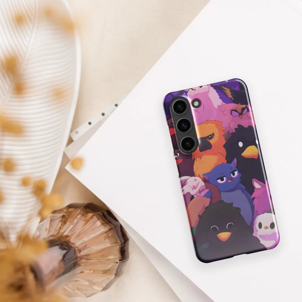 Whimsical Avian Gathering