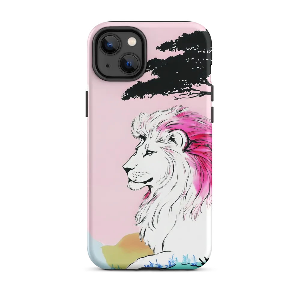Serene Majesty: A Lion's Profile