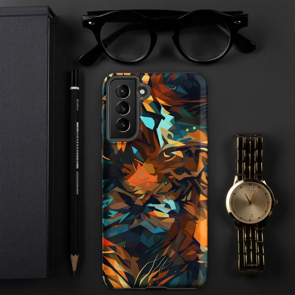 Wild Symphony: Abstract Tigers