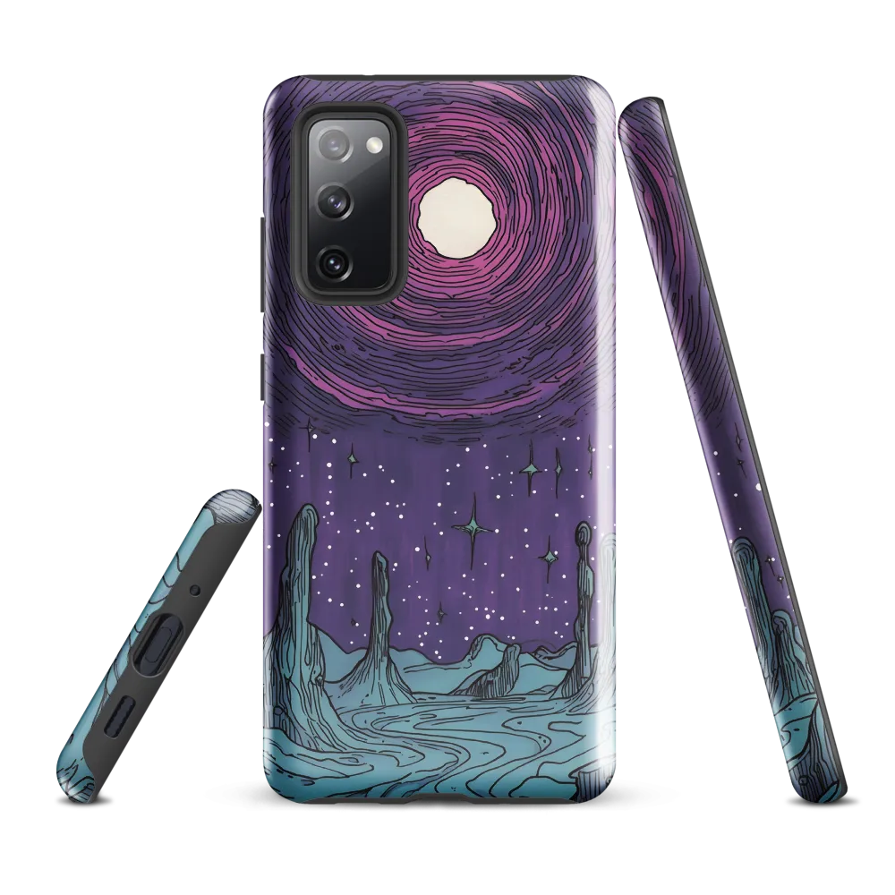 Celestial Whirl | Phone Case |  S20 FE | Tough Case | Glossy