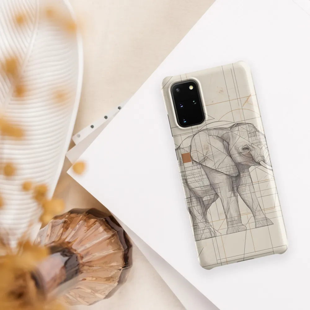 Geometric Elegance: The Steel Elephant