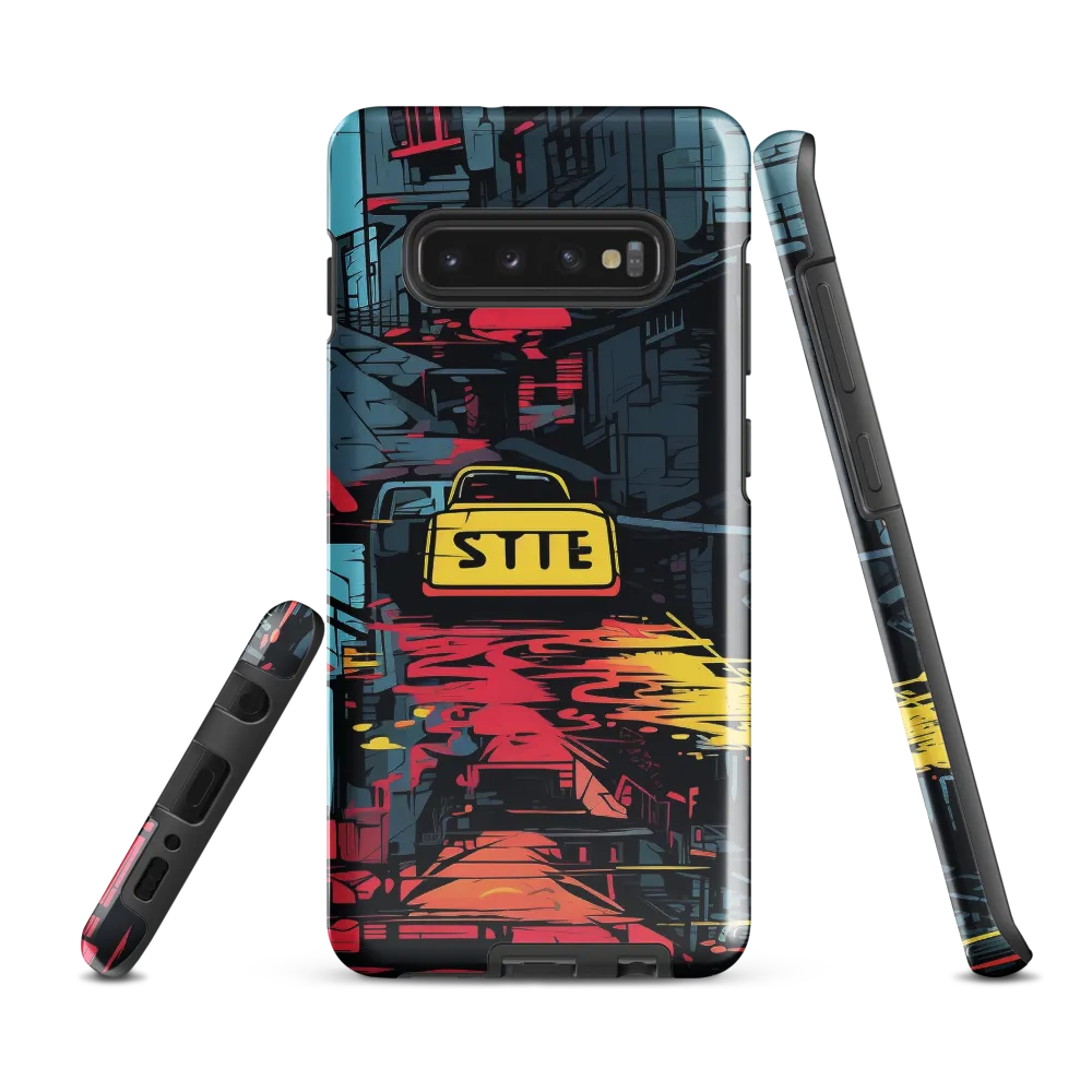 Citybeat: A Neon Dreamscape | Phone Case |  S10 Plus | Tough Case | Glossy