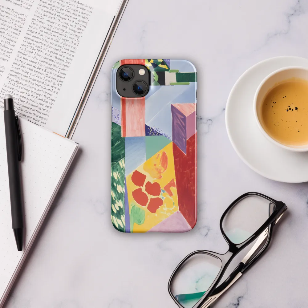 Interplay of Geometry and Color | Phone Case |  14 Plus | Snap Case | Glossy