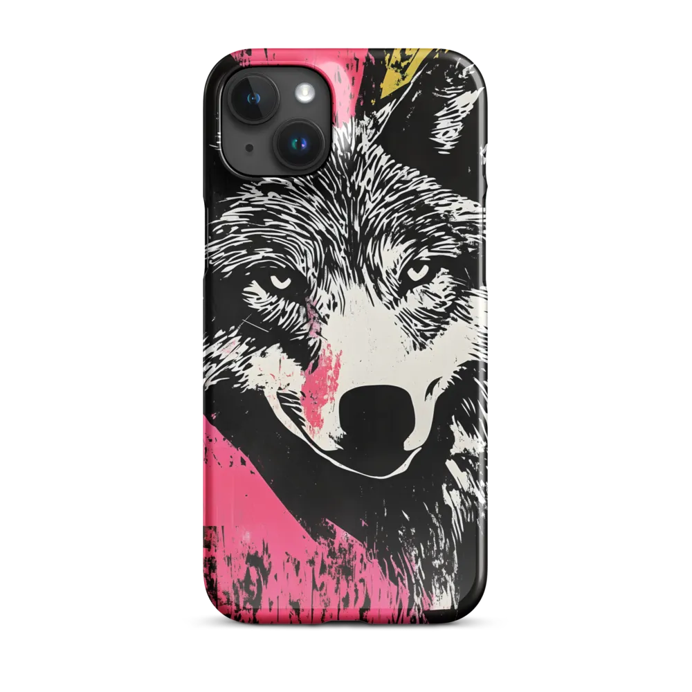 Intense Gaze of the Wolf