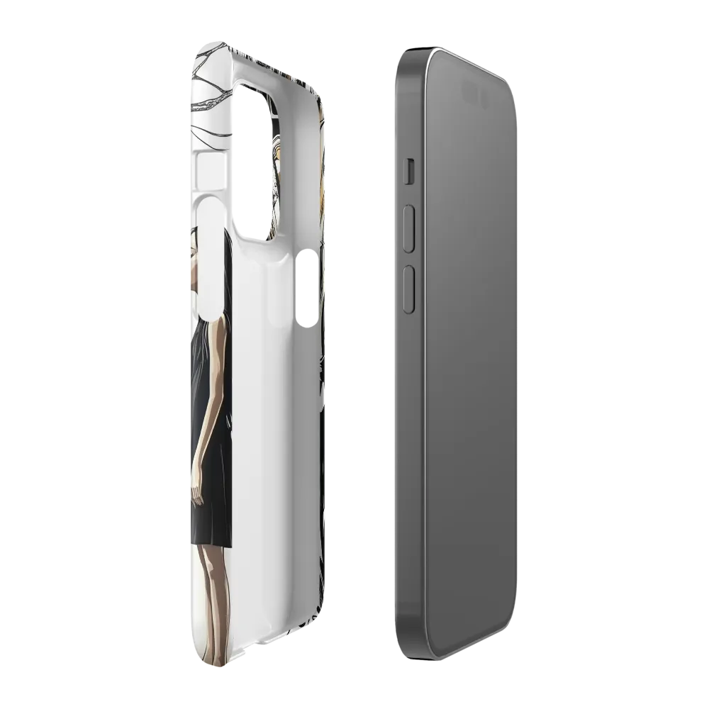Reflections of Duality | Phone Case |  14 Pro | Snap Case | Glossy