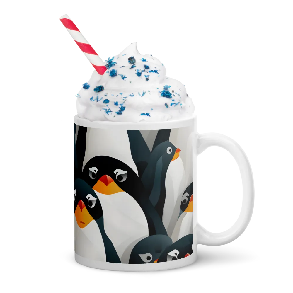 Penguin Parade | Mugs | Multiple Sizes & Colors