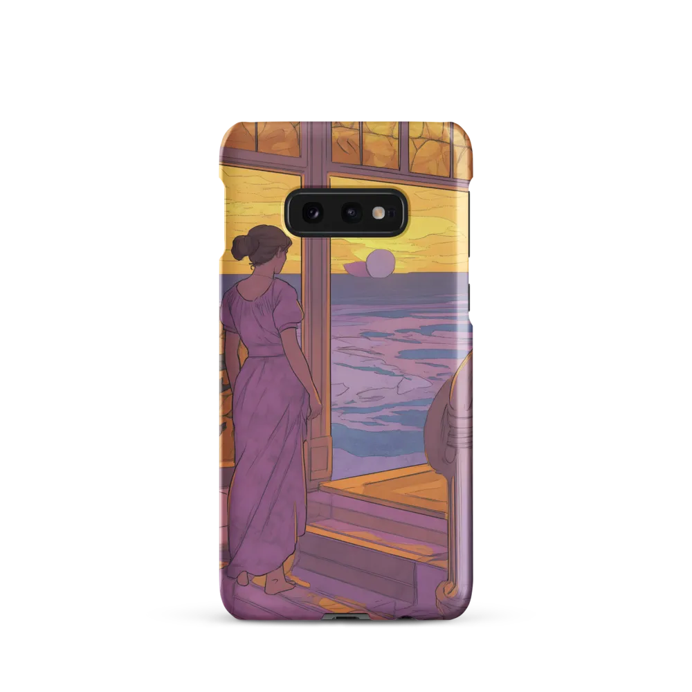 Whispers of the Sunset | Phone Case |  S10e | Snap Case | Matte