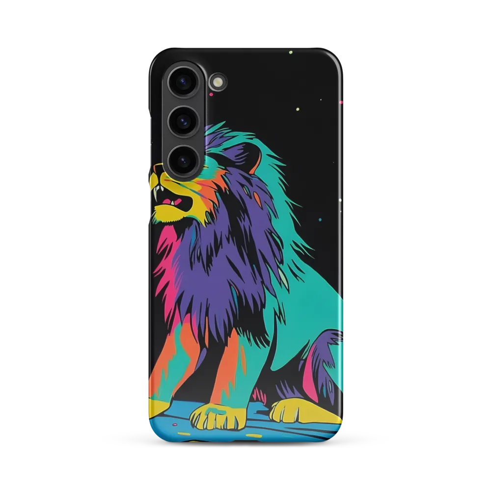 Roaring Colors: The Neon Lion