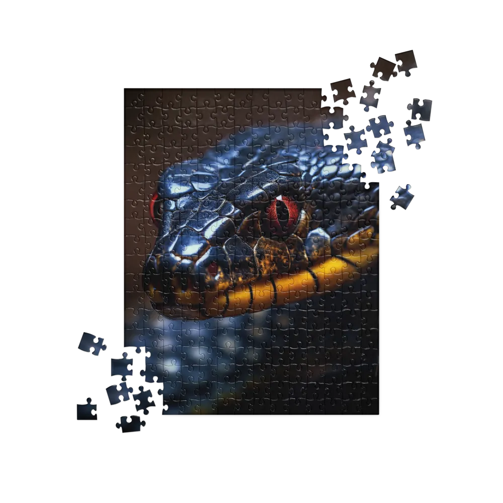 The Serpent's Gaze | Jigsaw Puzzle | 252/520 pieces