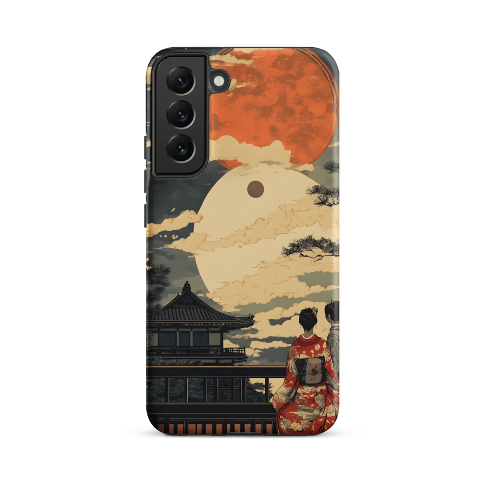 Under the Embrace of the Moon | Phone Case |  S22 Plus | Tough Case | Matte