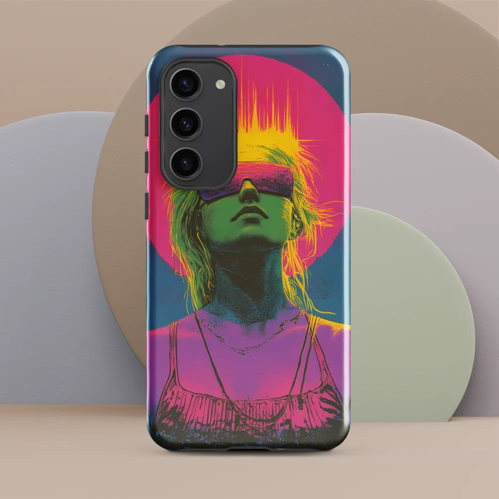 Neon Dreams: Portrait of a Modern Muse