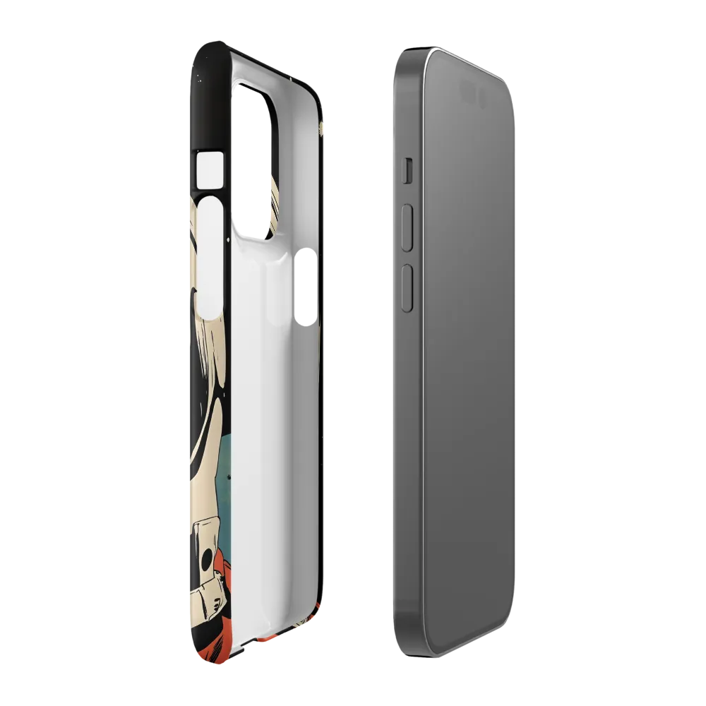 Gaze of the Astronaut | Phone Case |  14 Pro | Snap Case | Glossy
