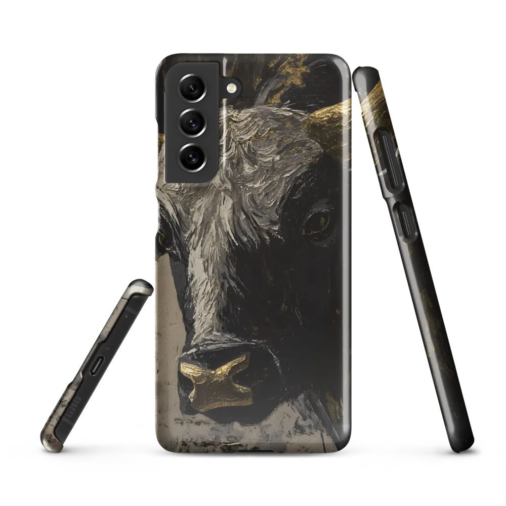 Majestic Bull: The Power in Black and Gold