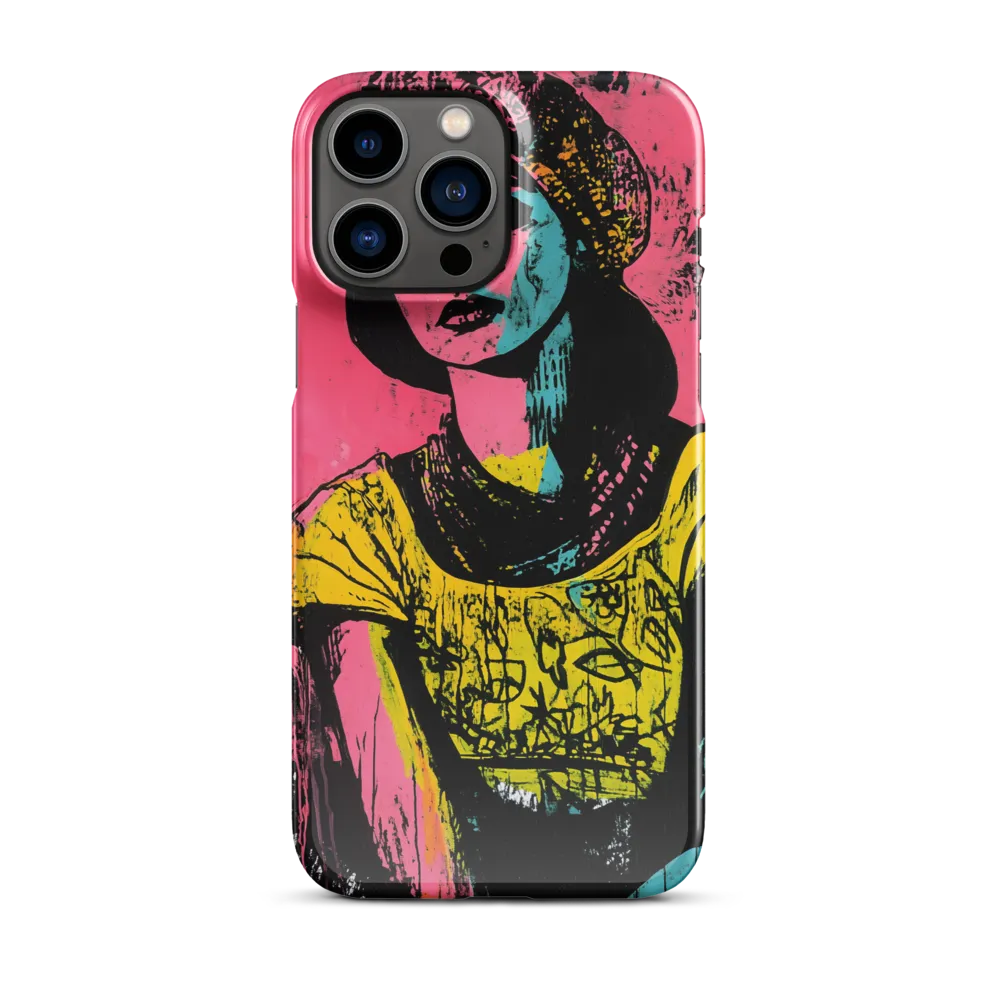 Urban Elegance: A Graffiti Portrait
