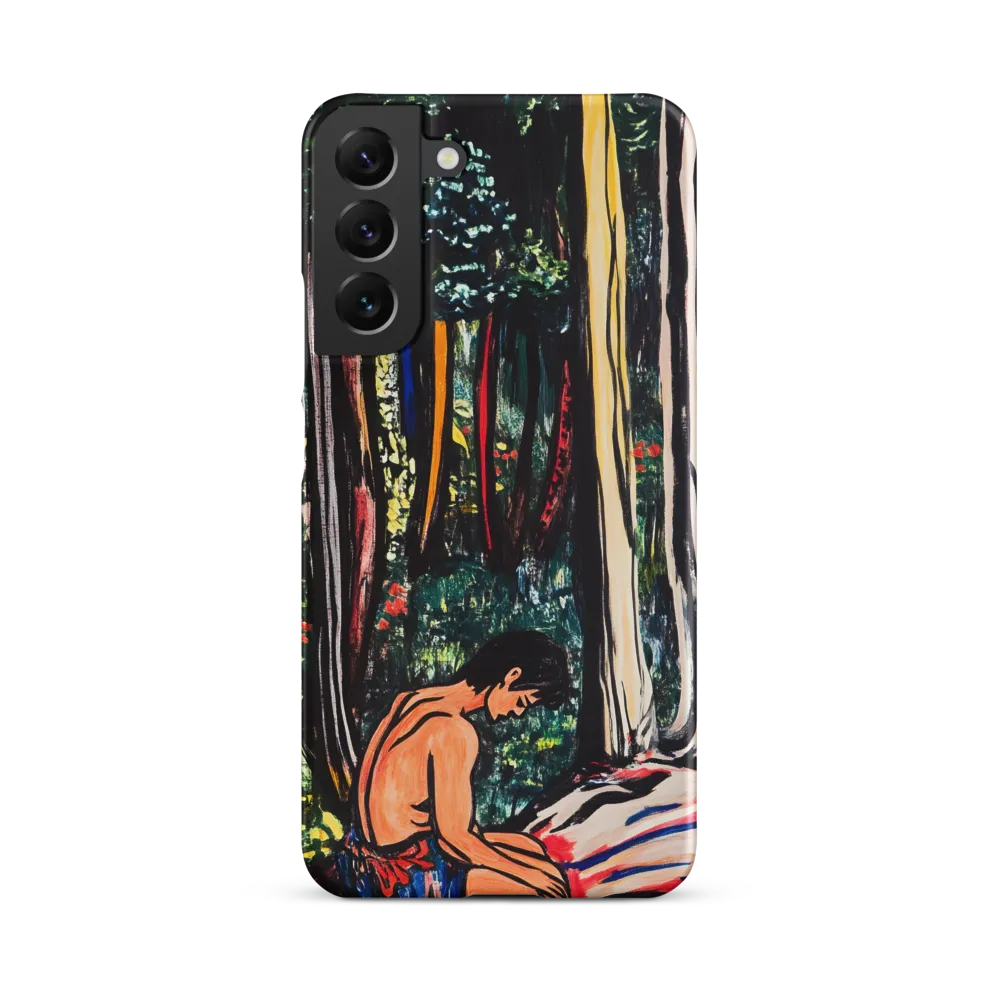 Contemplation in Nature | Phone Case |  S22 Plus | Snap Case | Matte