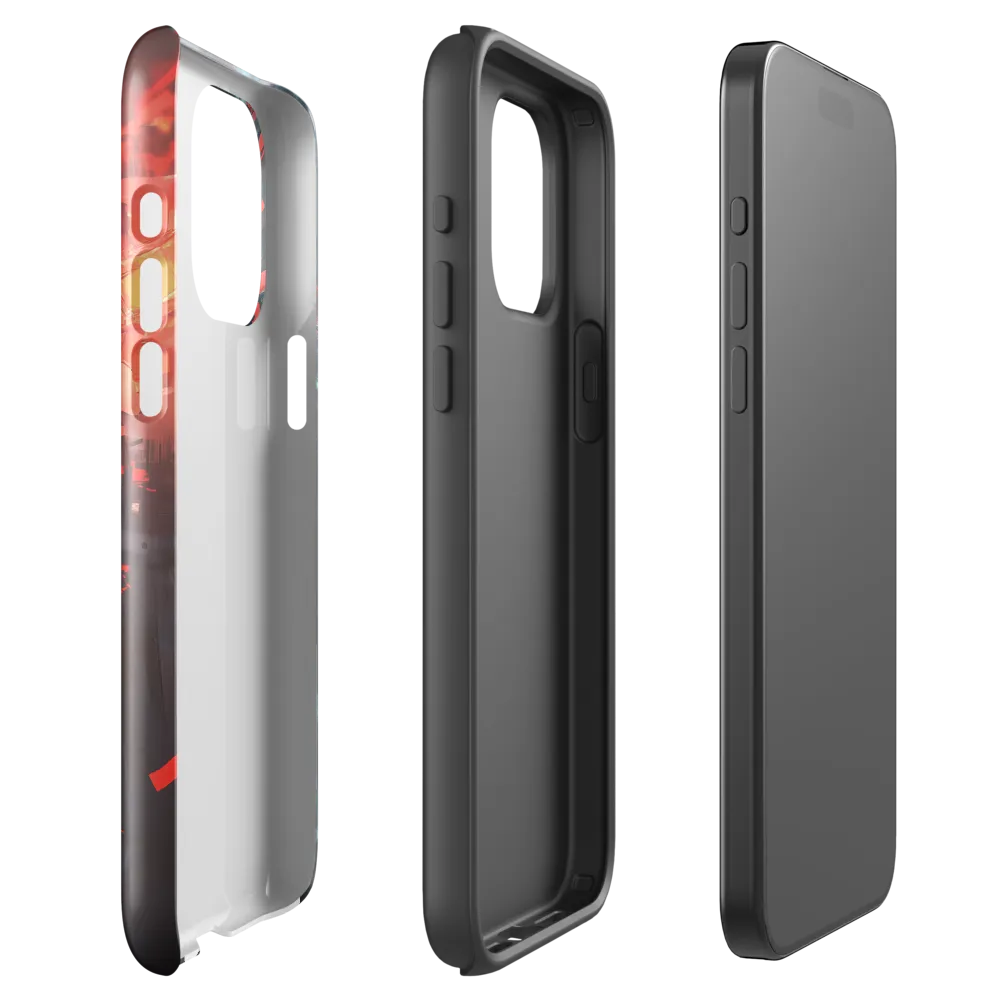 Fragmented Mind: The Silent Struggle | Phone Case |  15 Pro Max | Tough Case | Glossy