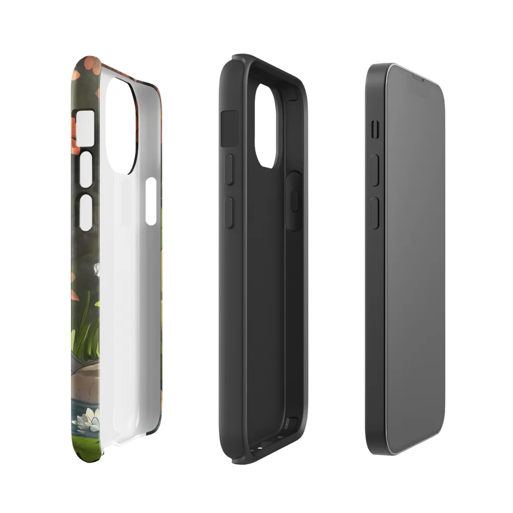 Tranquility by the Waterside | Phone Case |  13 mini | Tough Case | Glossy