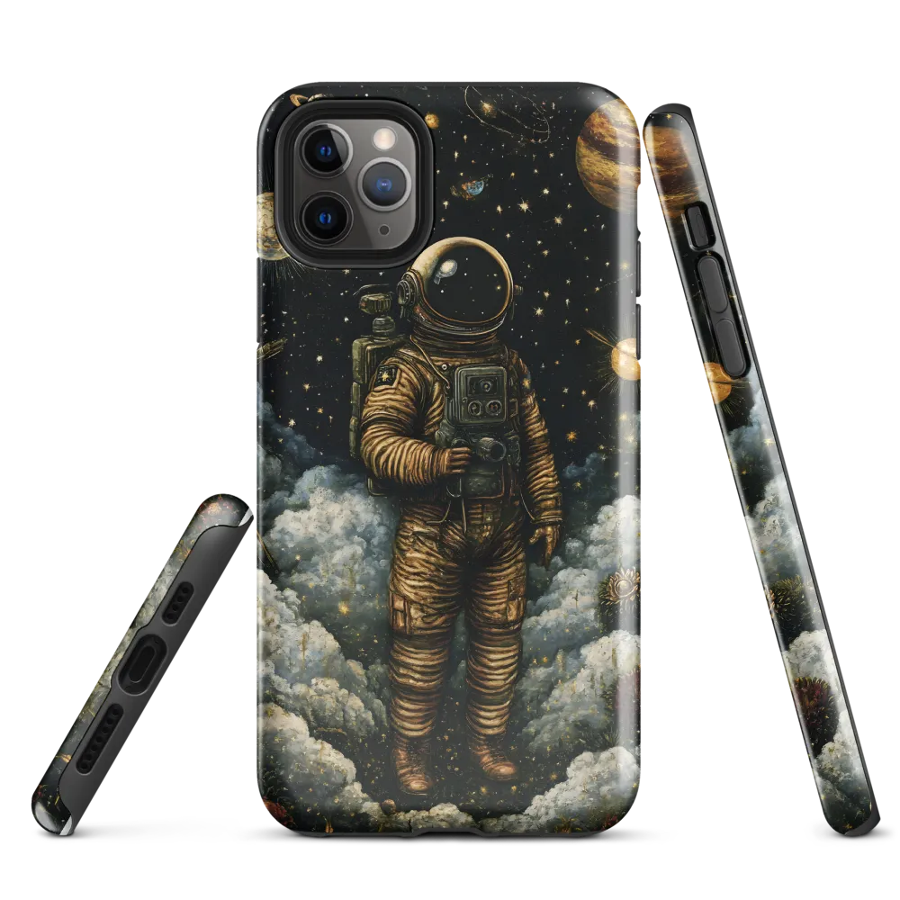 Cosmic Dreams: The Astronaut's Journey | Phone Case |  11 Pro Max | Tough Case | Glossy