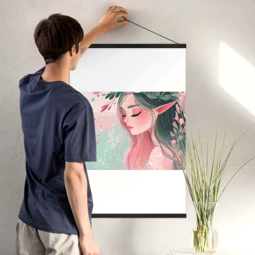 Whispers of Nature | Poster With Black Wood Hanger | 24″×36″