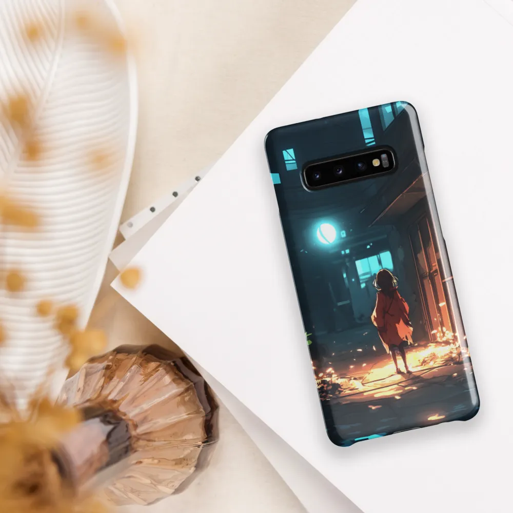 Ethereal Journey Through the Night | Phone Case |  S10 Plus | Snap Case | Glossy