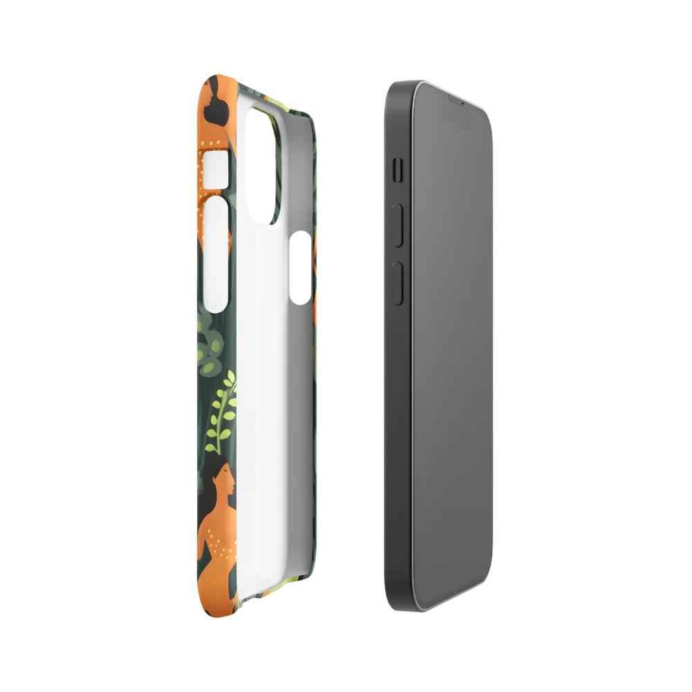 Playful Harmony in Patterns | Phone Case |  13 Mini | Snap Case | Matte