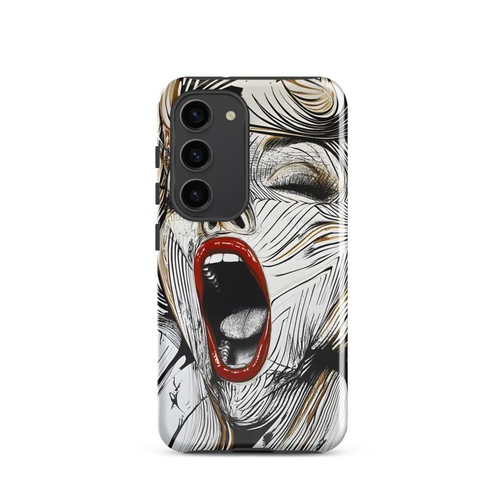 The anguished scream