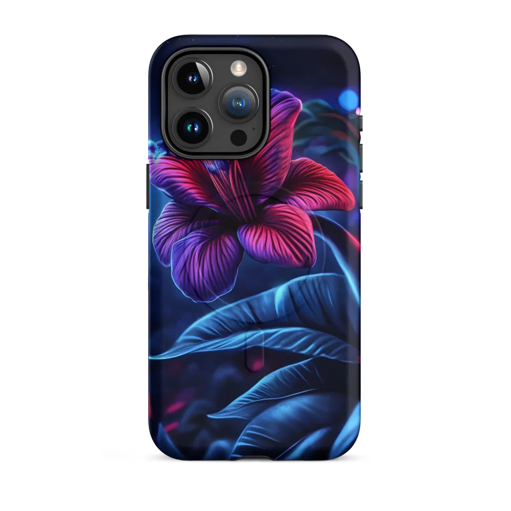 Illuminated Serenity: The Surreal Blossom