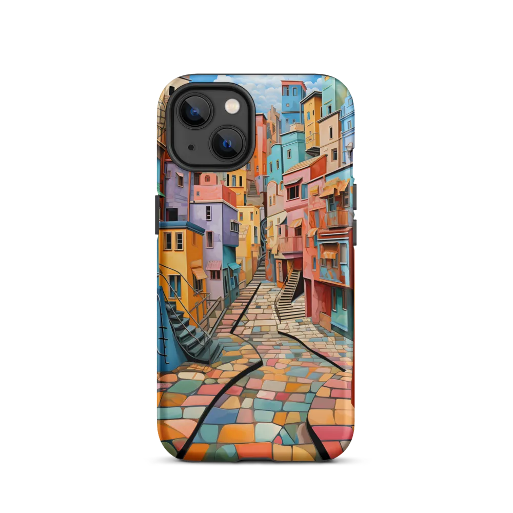 Vibrant Cityscape: A Kaleidoscope of Colors