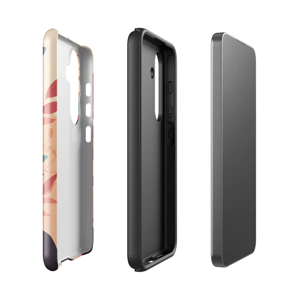 Whispers of Nature: A Serene Contemplation | Phone Case |  S24 | Tough Case | Glossy
