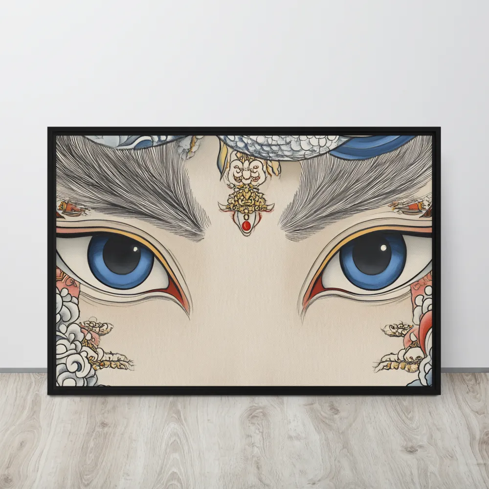 Guardian of Dreams | Canvas with Black Frame | 24″×36″