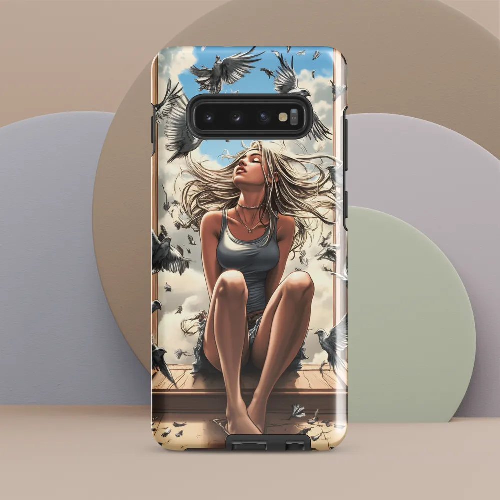 Embracing Freedom | Phone Case |  S10 Plus | Tough Case | Glossy