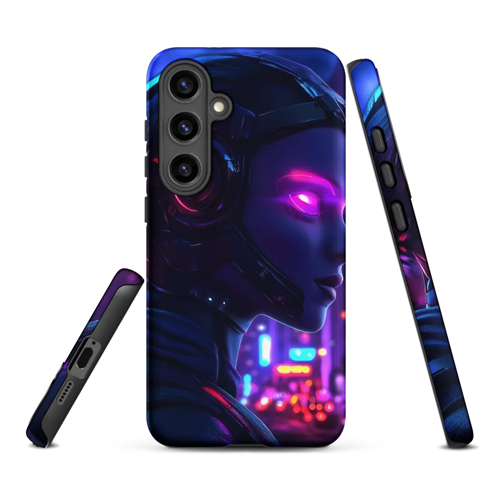 Neon Dreams: A Cyborg's Mystique