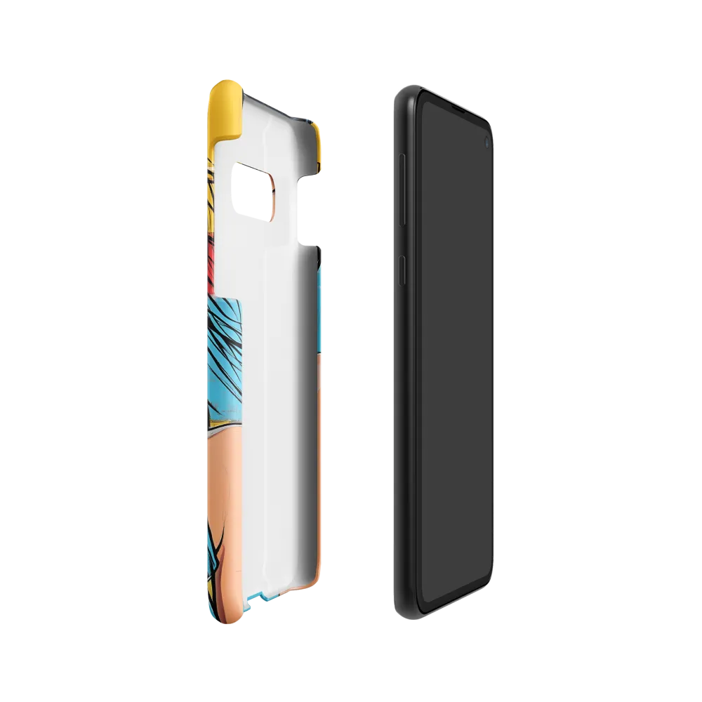 Vibrant Portrait of Modern Youth | Phone Case |  S10e | Snap Case | Matte