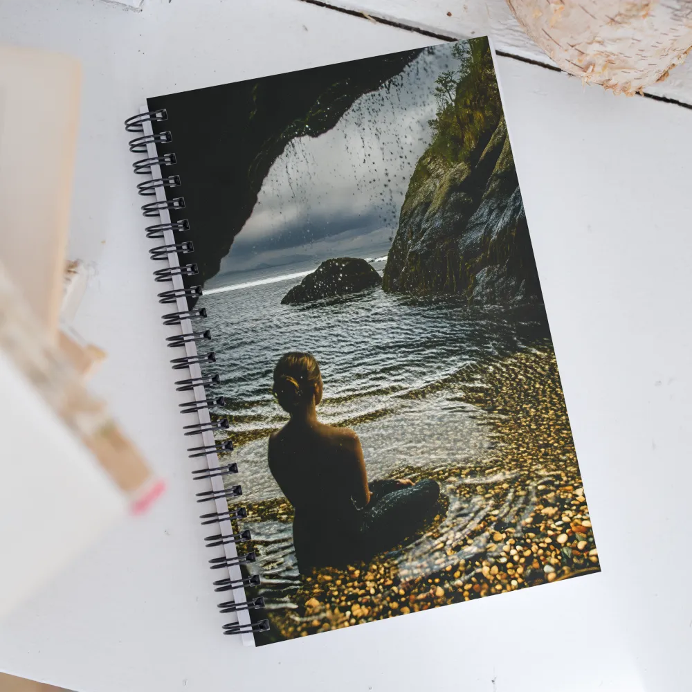 Whispers of Serenity | Spiral Notebook