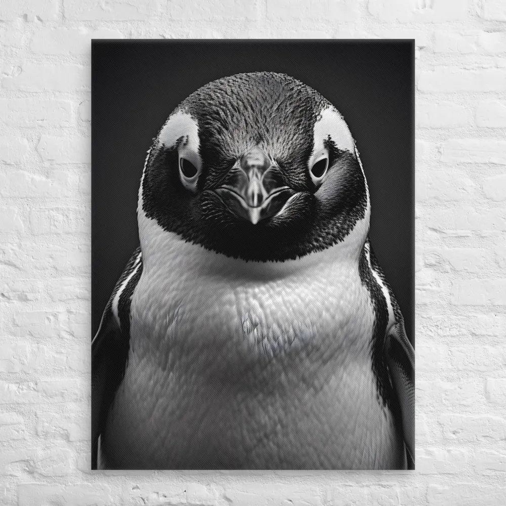 Majestic Penguin Portrait | Canvas | 30″×40″
