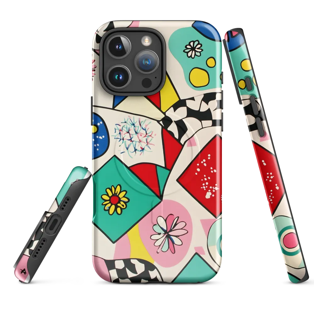 Joyful Geometry: A Playful Dance of Shapes and Colors