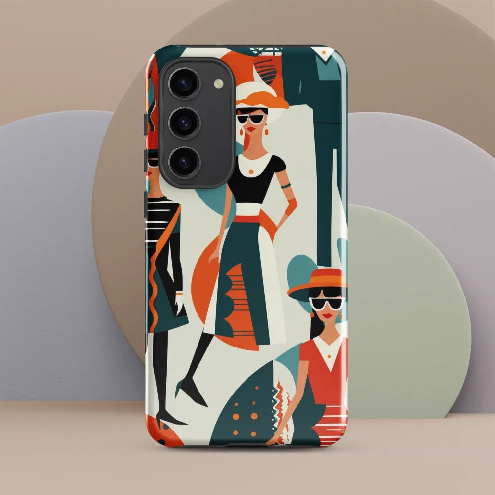 Chic Figures in Pop Art