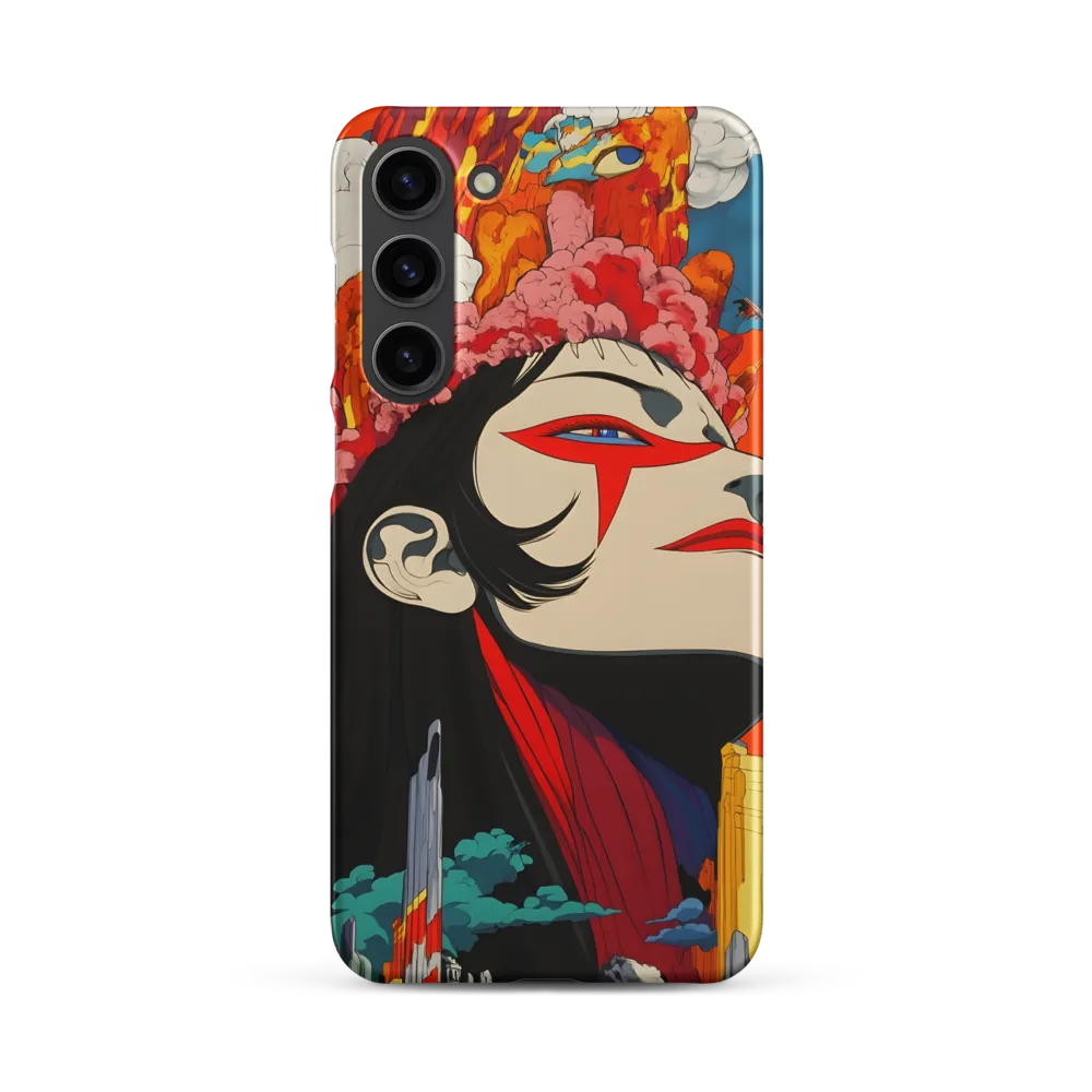 Eruption of Power | Phone Case |  S23 Plus | Snap Case | Matte