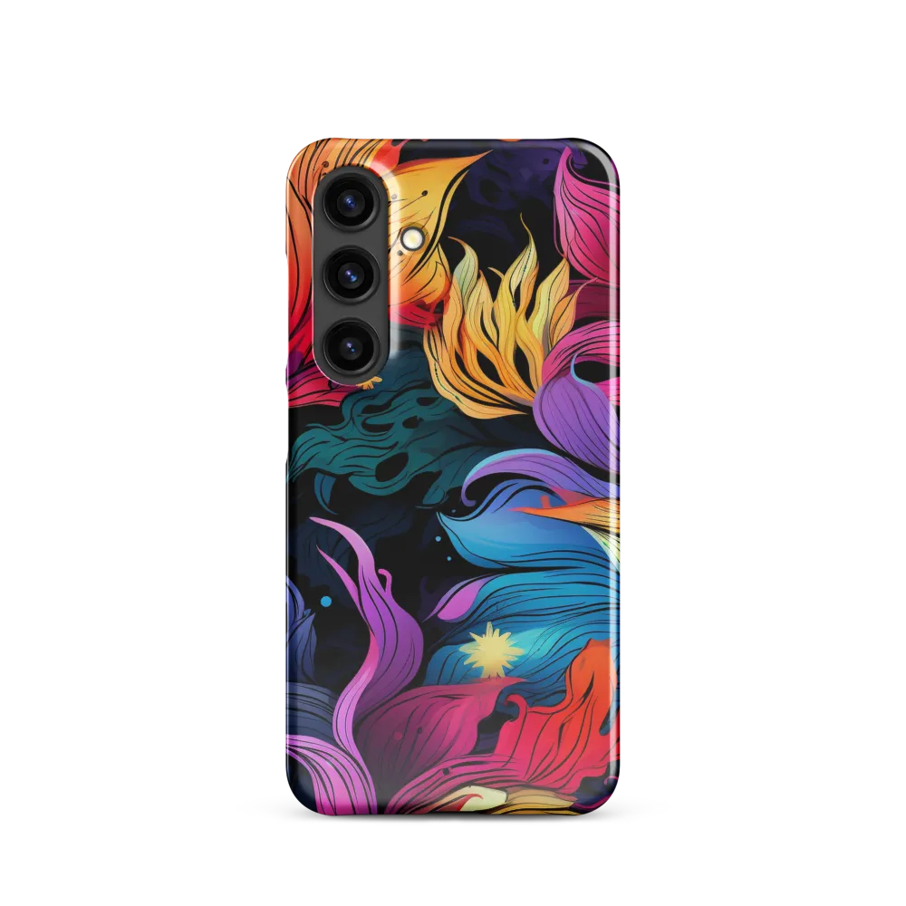 Floral Symphony | Phone Case |  S24 | Snap Case | Glossy