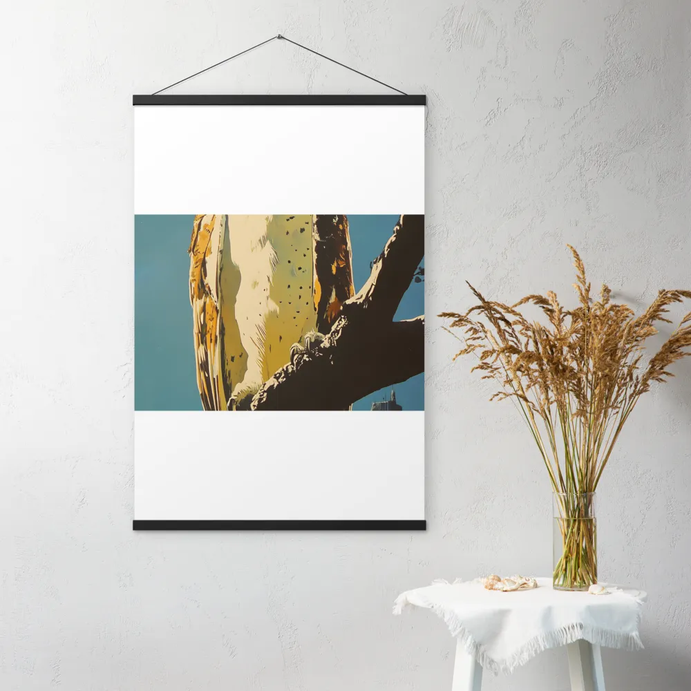 The Guardian of the Urban Wild | Poster With Black Wood Hanger | 24″×36″