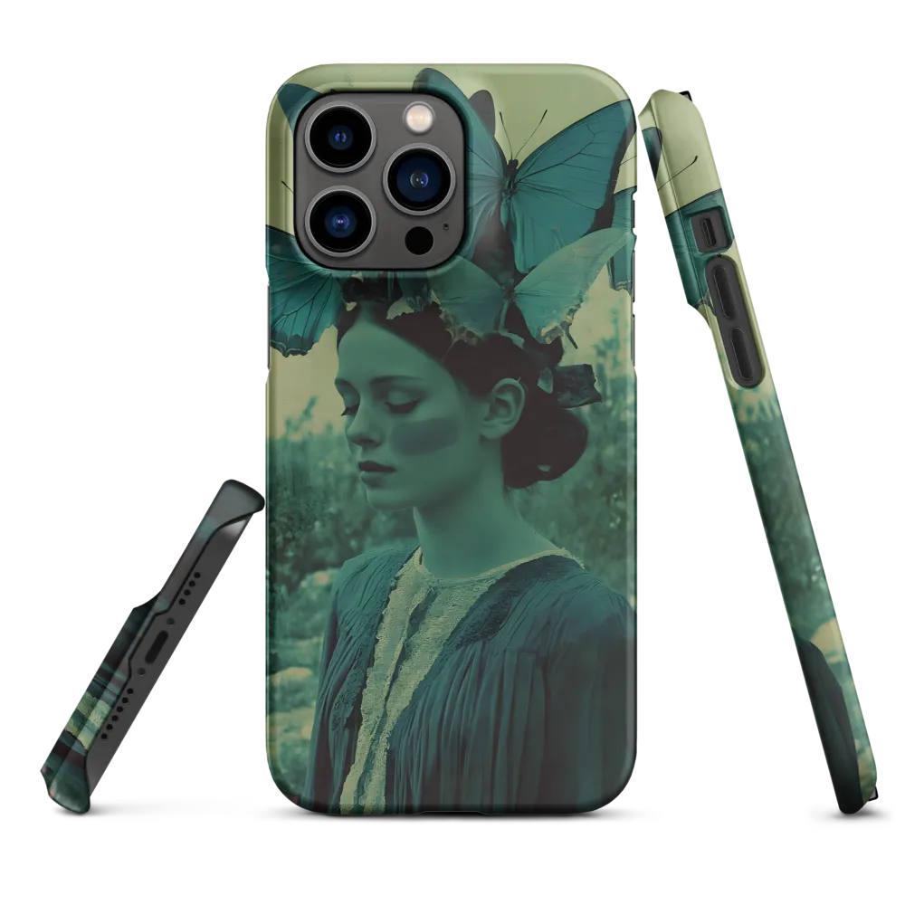Crown of Teal Butterflies