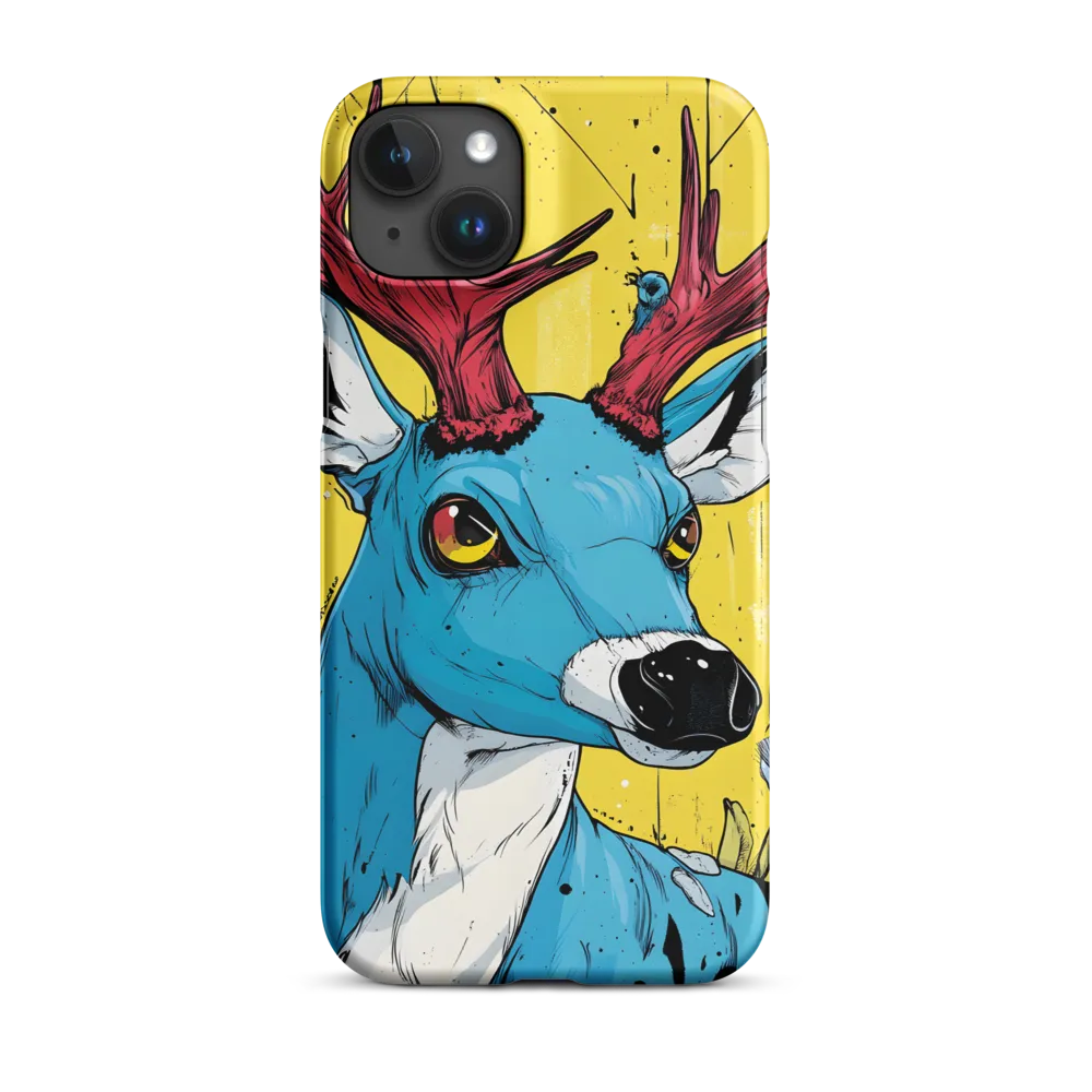 Vivid Antlers: A Modern Take on Nature