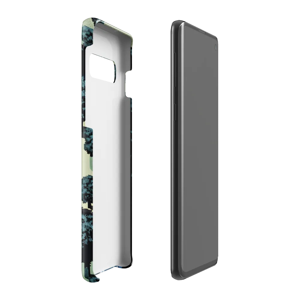 Serenity in Pixels | Phone Case |  S10 Plus | Snap Case | Glossy