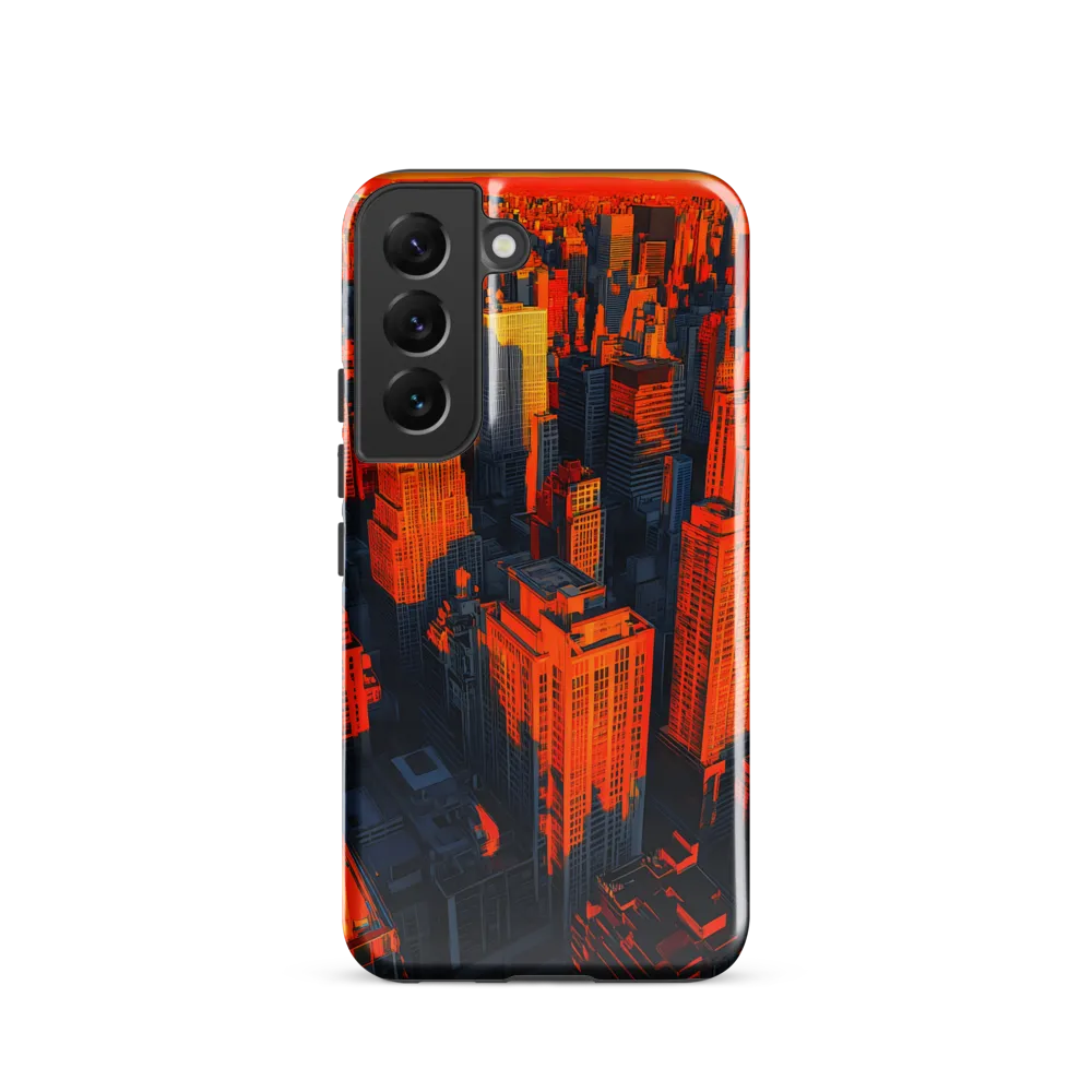 Urban Dawn: A Digital Ode to Skyscrapers