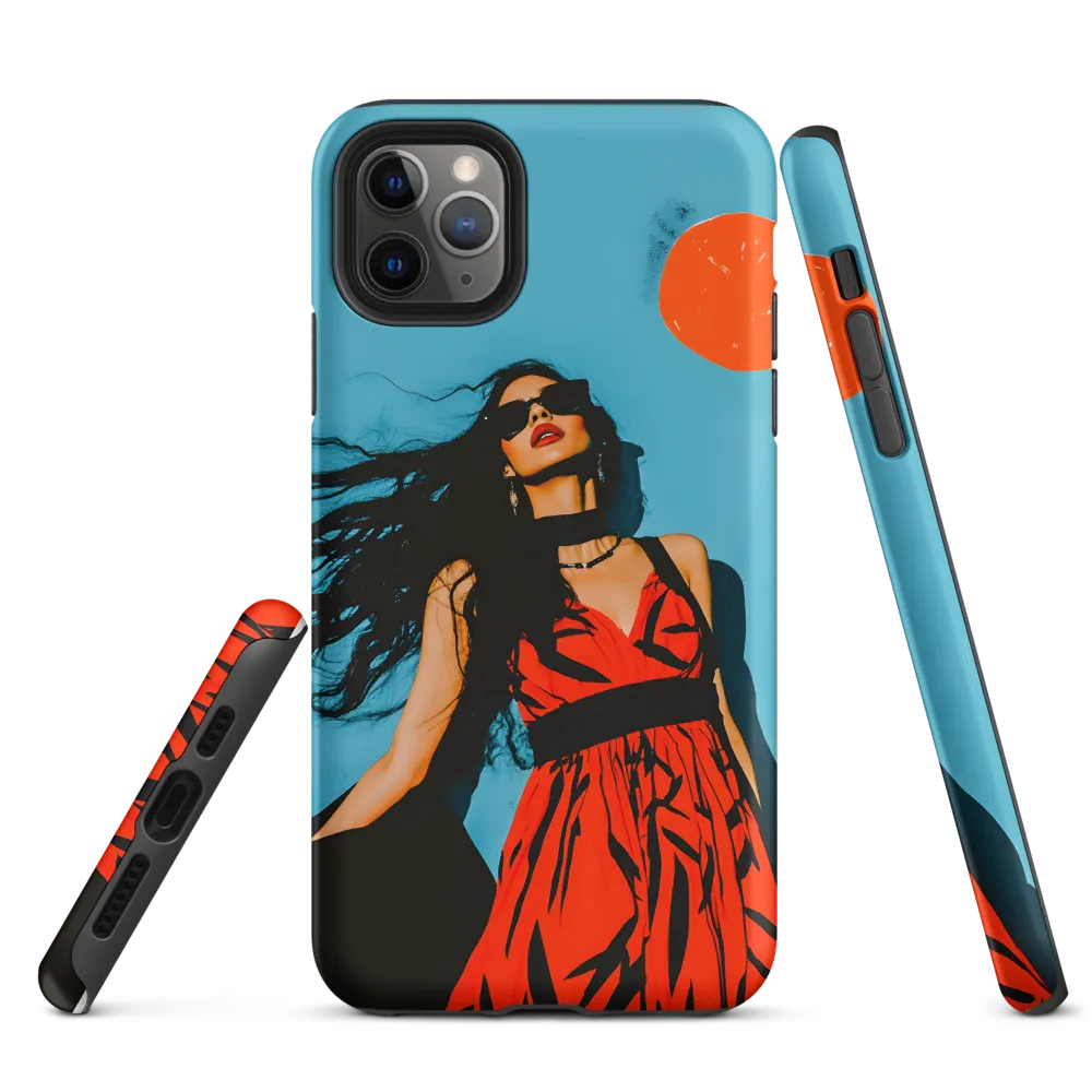 Sunset in Fashion: A Modern Portrait