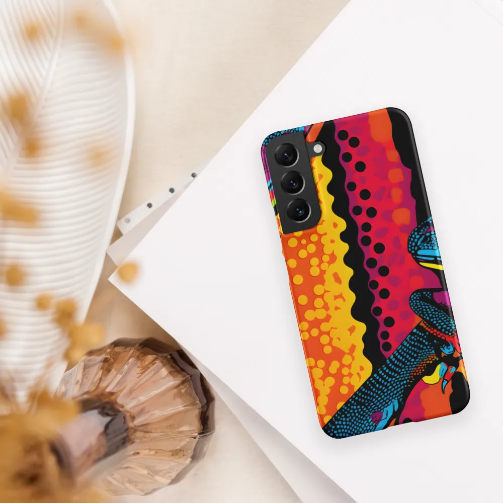 Colorful Encounters: The Playful Geckos