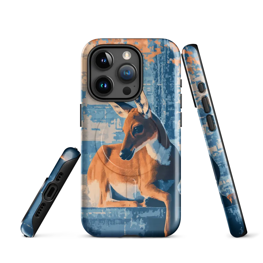Serenity in Color: The Reclining Deer